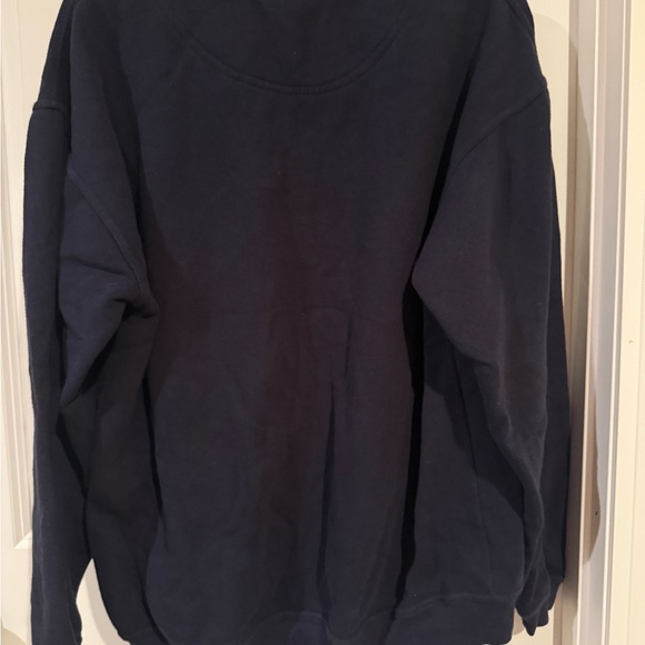 Classic Navy London Crewneck Sweater - Picture 3 of 3